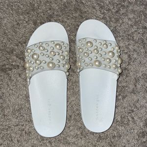 Madden Girl Pearl Slides